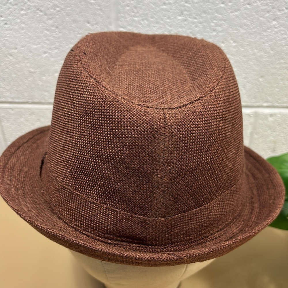 Brown Fedora Hat - Picture 3 of 6